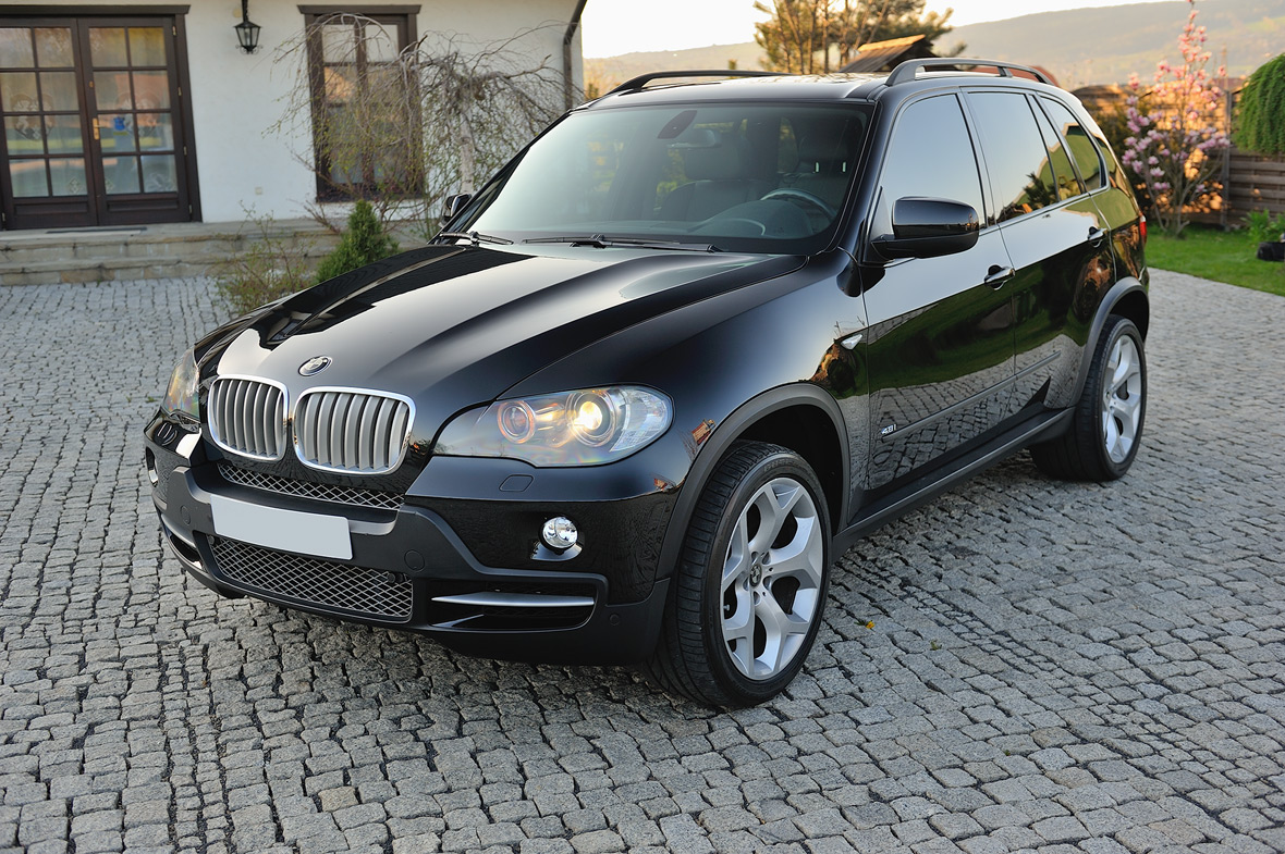 BMW X5 4.8i 355KM, 12/2008r. Panorama, Kamera, Keyless